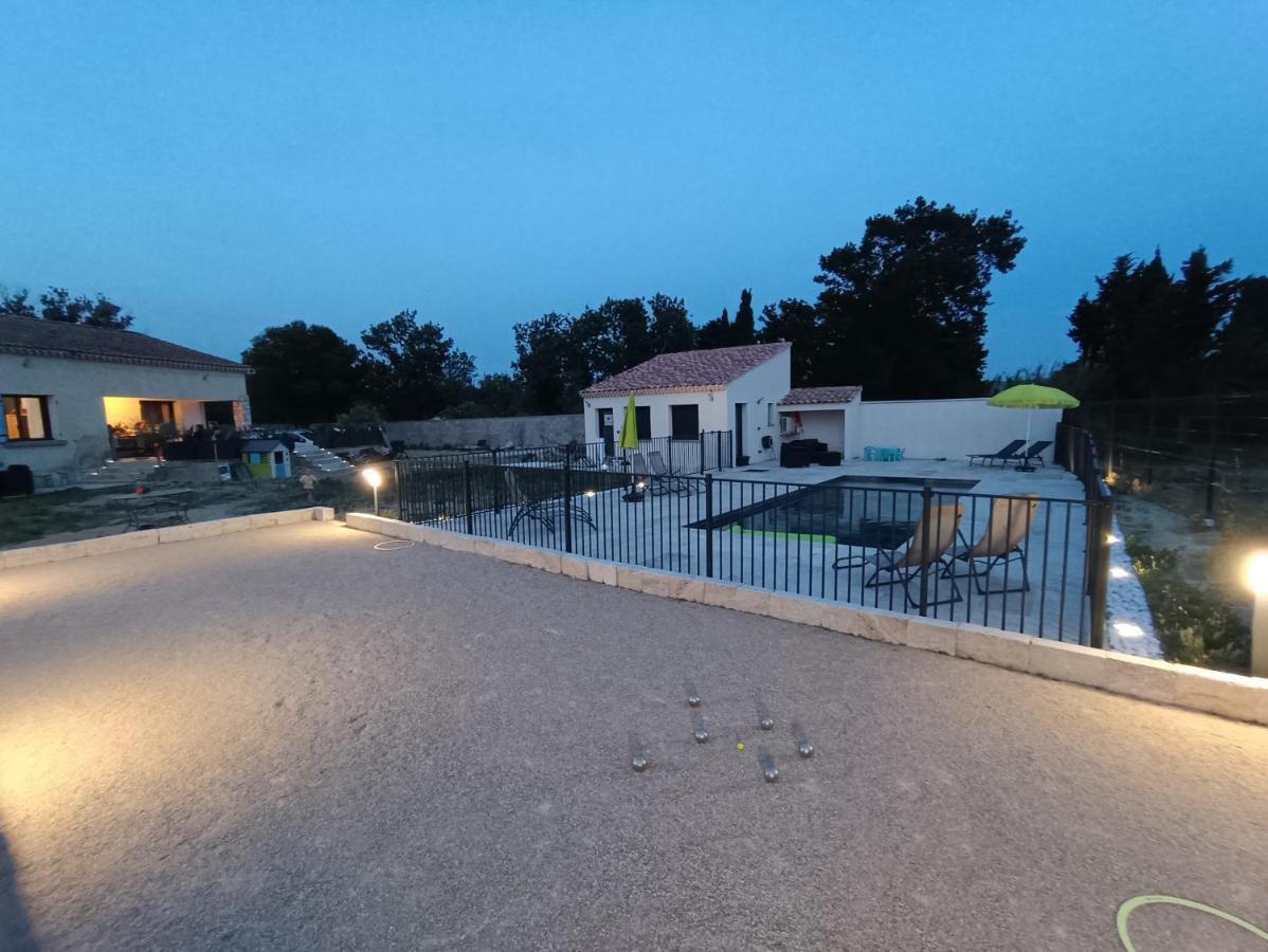 Maison Independante Avec Piscine, 10Min Avignon Pujaut Εξωτερικό φωτογραφία